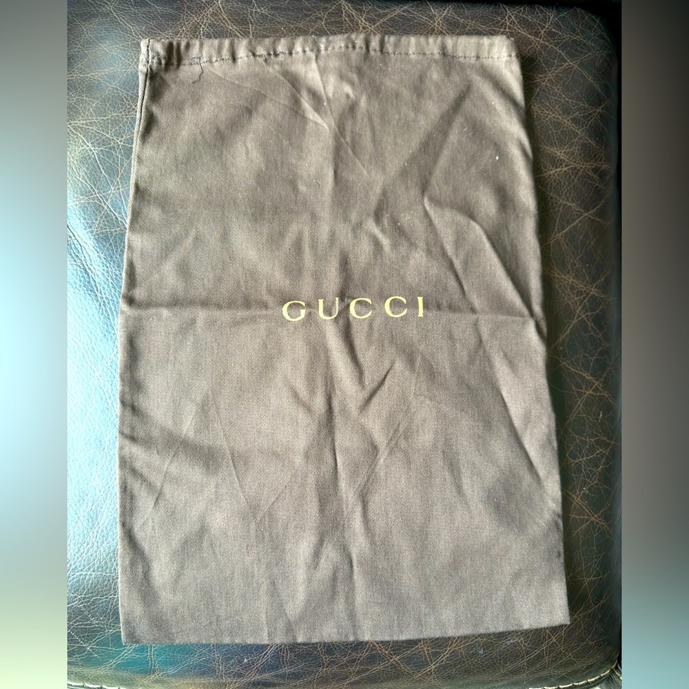 Gucci Dust Bag in Dark Brown